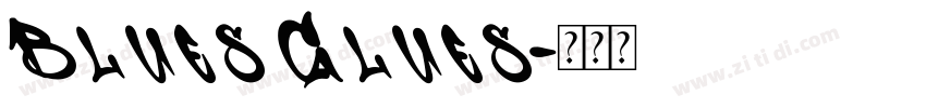 Blues Clues字体转换